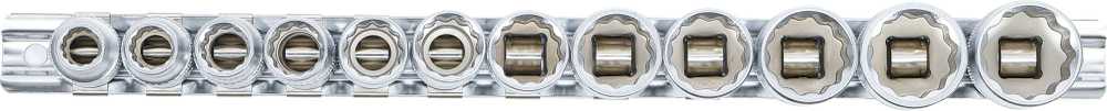 Bgs Technic Galvučių rinkinys 12 kampų | 10 mm (3/8") | 8 - 19 mm | 12 vnt. (9105)