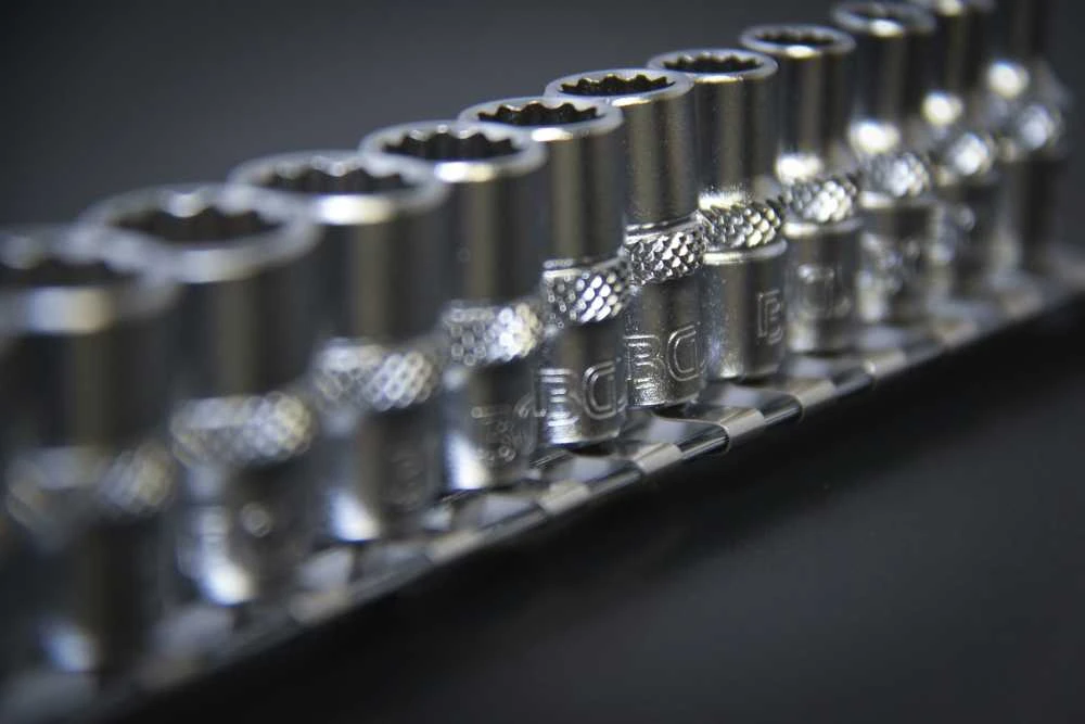 Bgs Technic Galvučių rinkinys, 12-kampų | 6.3 mm (1/4") | coliniai dydžiai | 11 vnt. (2755)