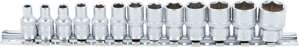 Bgs Technic Galvučių rinkinys, 6-kampės | 6.3 mm (1/4") | 4 - 14 mm | 13 vnt. (9102)