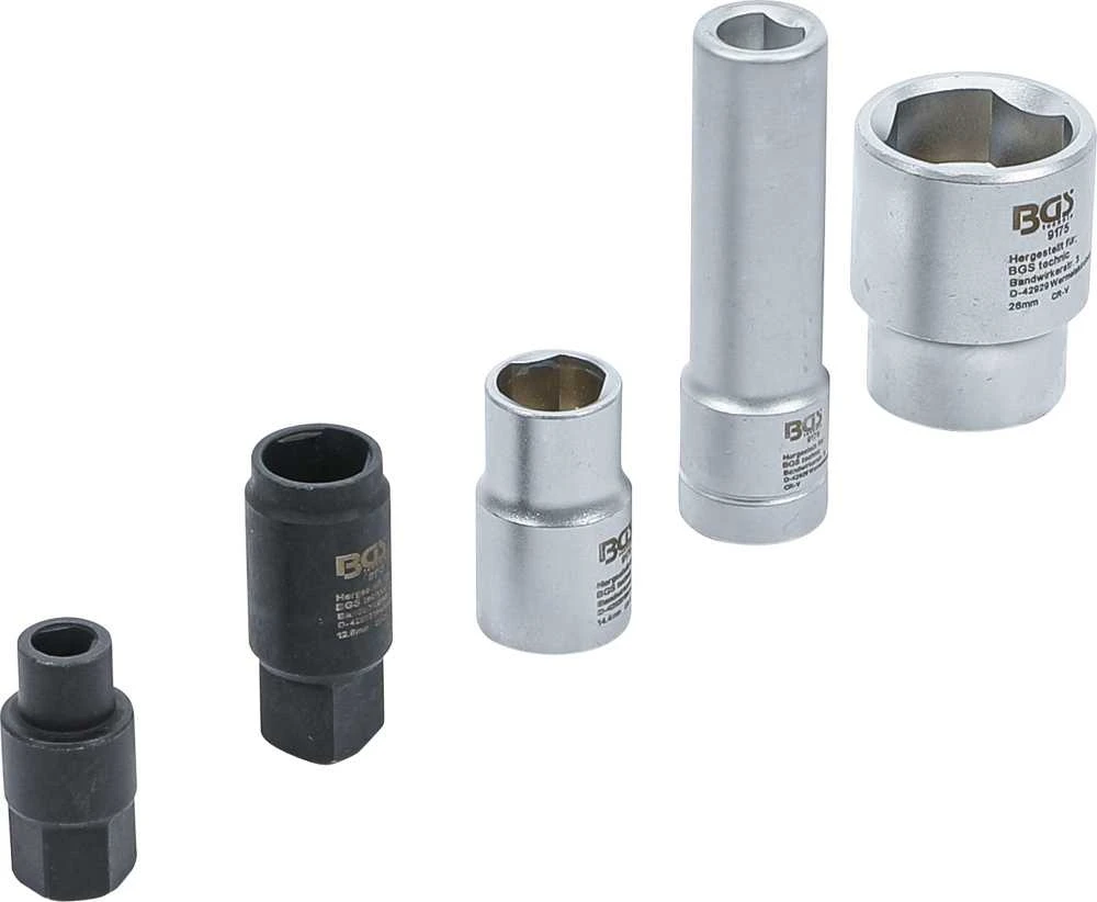 Bgs Technic Galvučių rinkinys Bosch paskirstymo įpurškimo siurbliams | 5 vnt. (9175)