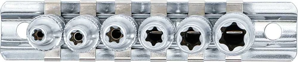 Bgs Technic Galvučių rinkinys E-Tipas | Ilgos | 6.3 mm (1/4") | E4 - E10 | 6 vnt. (6403)
