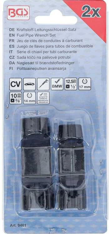 Bgs Technic Galvučių rinkinys kuro vamzdelių sujungimams | BMW | 2 vnt. (9461)