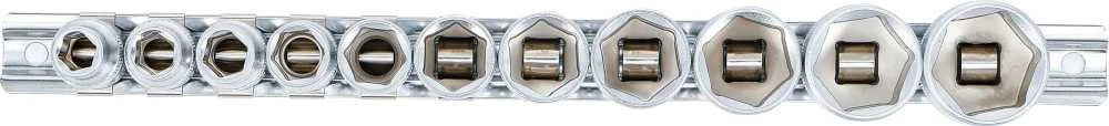 Bgs Technic Galvučių rinkinys, šešiakampės | 10 mm (3/8") | 5/16" - 7/8 "| 11 vnt. (9110)