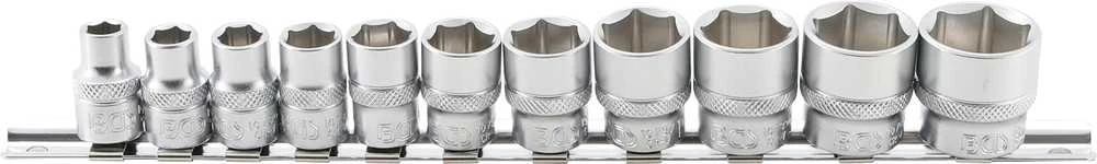 Bgs Technic Galvučių rinkinys, šešiakampės | 10 mm (3/8") | 5/16" - 7/8 "| 11 vnt. (9110)