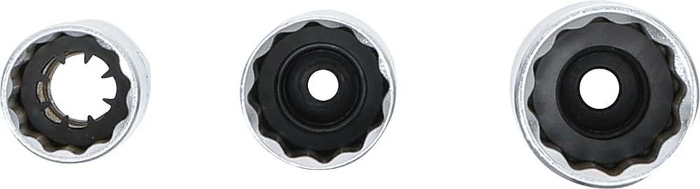 Bgs Technic Galvučių rinkinys žvakėms 12 kampų | 10 mm (3/8") | 14 - 16 - 18 mm | 3 vnt. (6858)