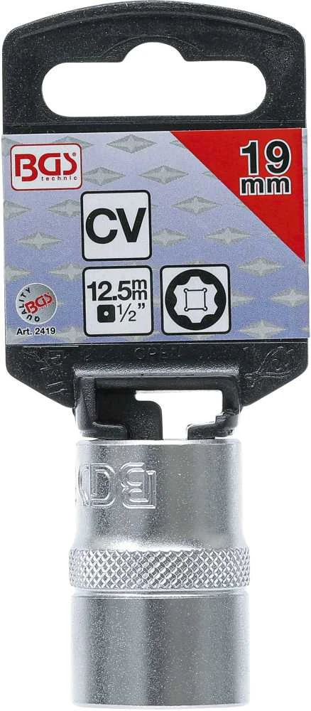 Bgs Technic Galvutė 1/2", Super-Lock, 19 mm (2419)