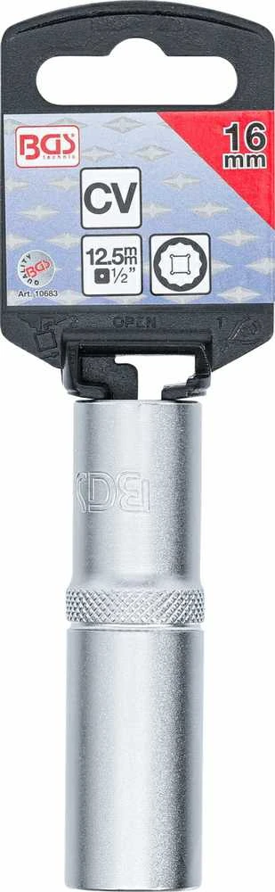 Bgs Technic Galvute 12 kampų ilga | 12,5 mm (1/2") | 16 mm (10683)