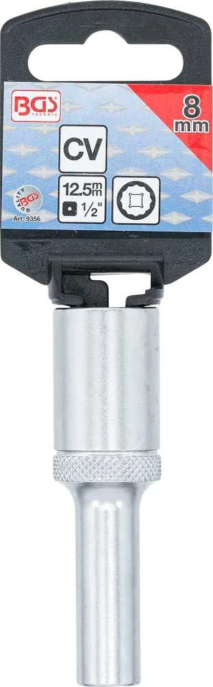 Bgs Technic Galvute 12 kampų ilga | 12,5 mm (1/2") | 8 mm (9356)