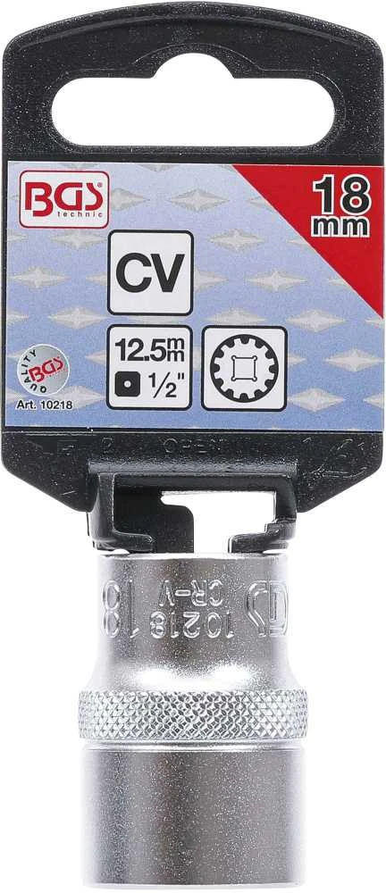 Bgs Technic Galvutė daugiafunkcinė 1/2", 18mm (10218)