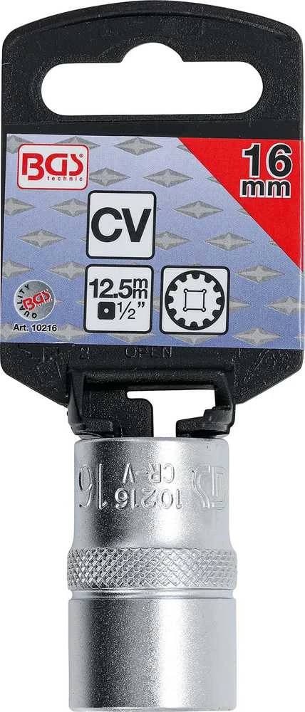 Bgs Technic Galvutė daugiafunkcinė 1/2", 16 mm (10216)