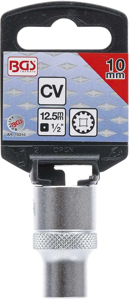 Bgs Technic Galvutė daugiafunkcinė 1/2", 10 mm (10210)