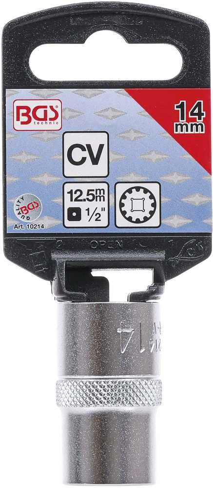 Bgs Technic Galvutė daugiafunkcinė 1/2", 14 mm (10214)