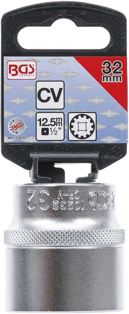 Bgs Technic Galvutė daugiafunkcinė 1/2", 32mm (10232)