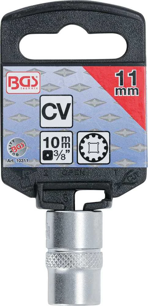 Bgs Technic Galvutė daugiafunkcinė 3/8", 11 mm (10311)