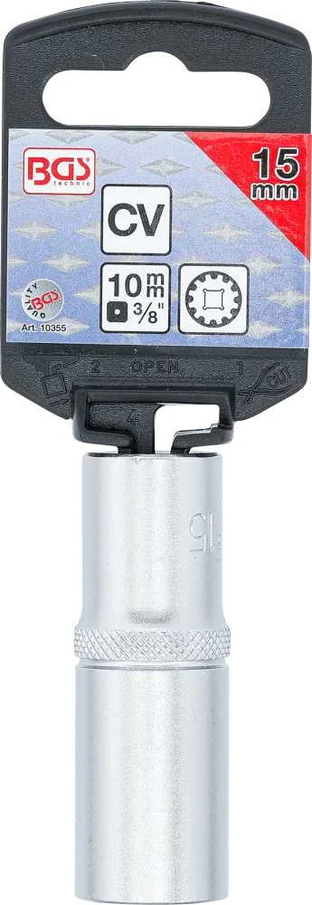 Bgs Technic Galvutė daugiafunkcinė ilga | 10 mm (3/8") | 15 mm (10355)