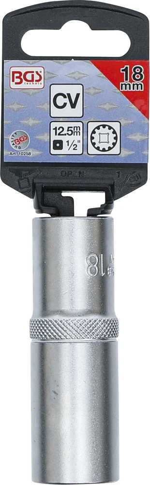 Bgs Technic Galvutė daugiafunkcinė ilga | 12.5 mm (1/2") | 18 mm (10258)