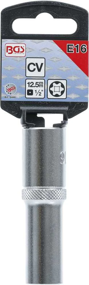 Bgs Technic Galvutė E-star tipo ilga | 12,5 mm (1/2") | E16 (6446)