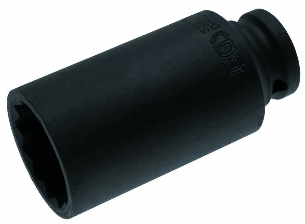 Bgs Technic Galvutė ilga smūginė plonasienė 12 kampų | 12,5 mm (1/2") | 30 mm (5337)