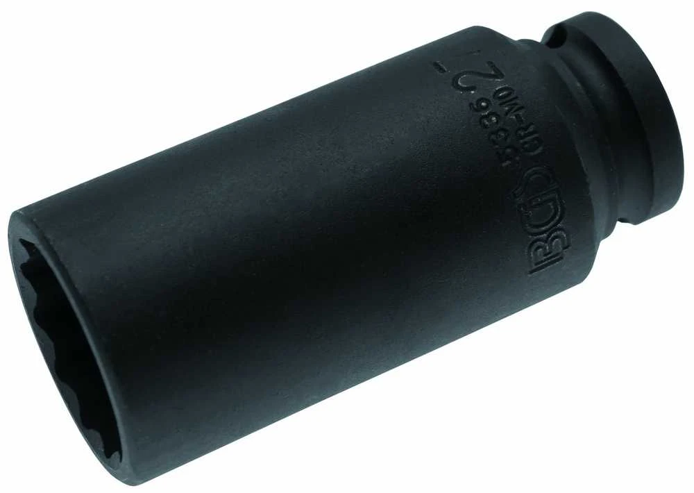 Bgs Technic Galvutė ilga smūginė plonasienė 12 kampų | 12,5 mm (1/2") | 27 mm (5336)