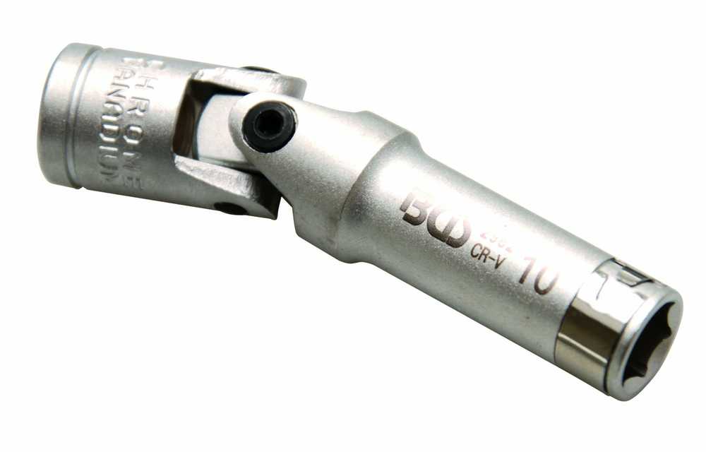 Bgs Technic Galvutė kaitinimo žvakėms šešiakampė šarnyrinė | 10 mm (3/8") | 10 mm (2982)