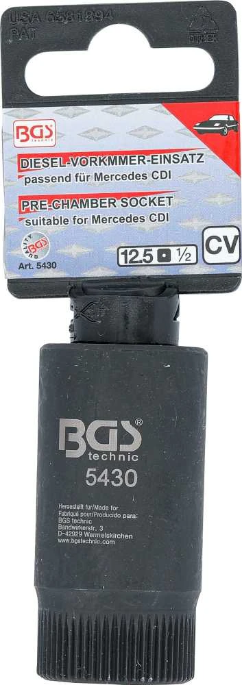 Bgs Technic Galvutė Mercedes CDI | prekameros keitimui | 1/2" (5430)