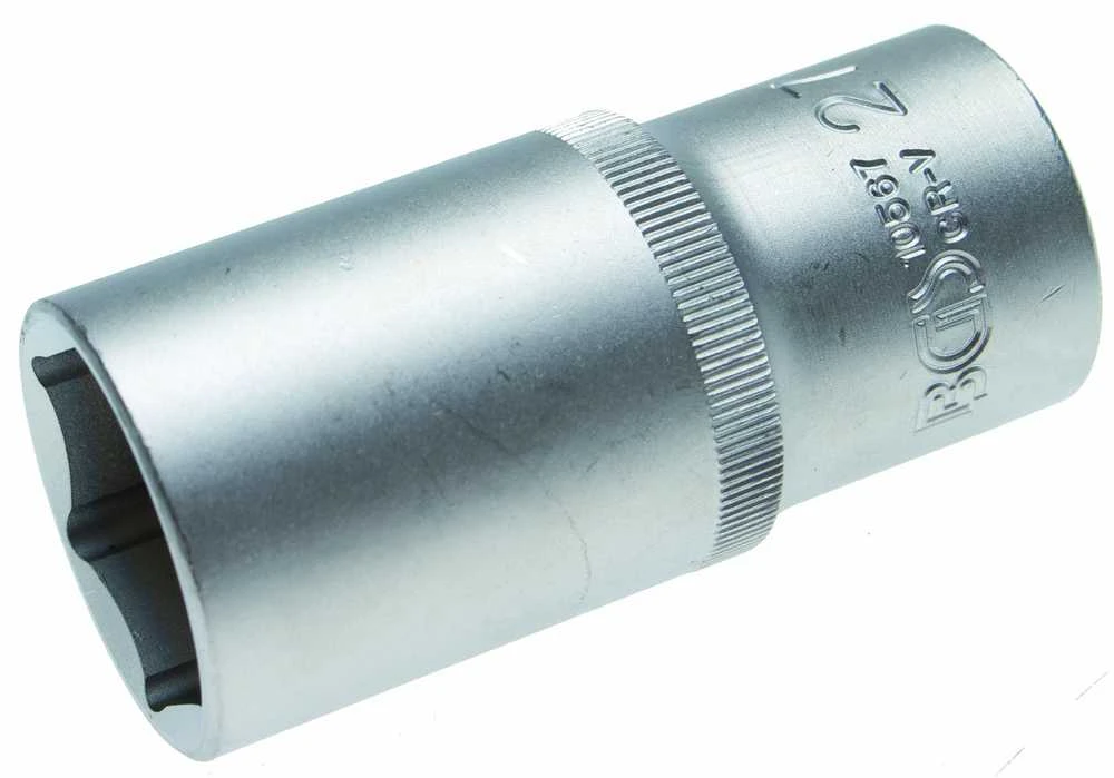 Bgs Technic Galvutė šešiakampė ilga | 12,5 mm (1/2") | 27 mm (10567)