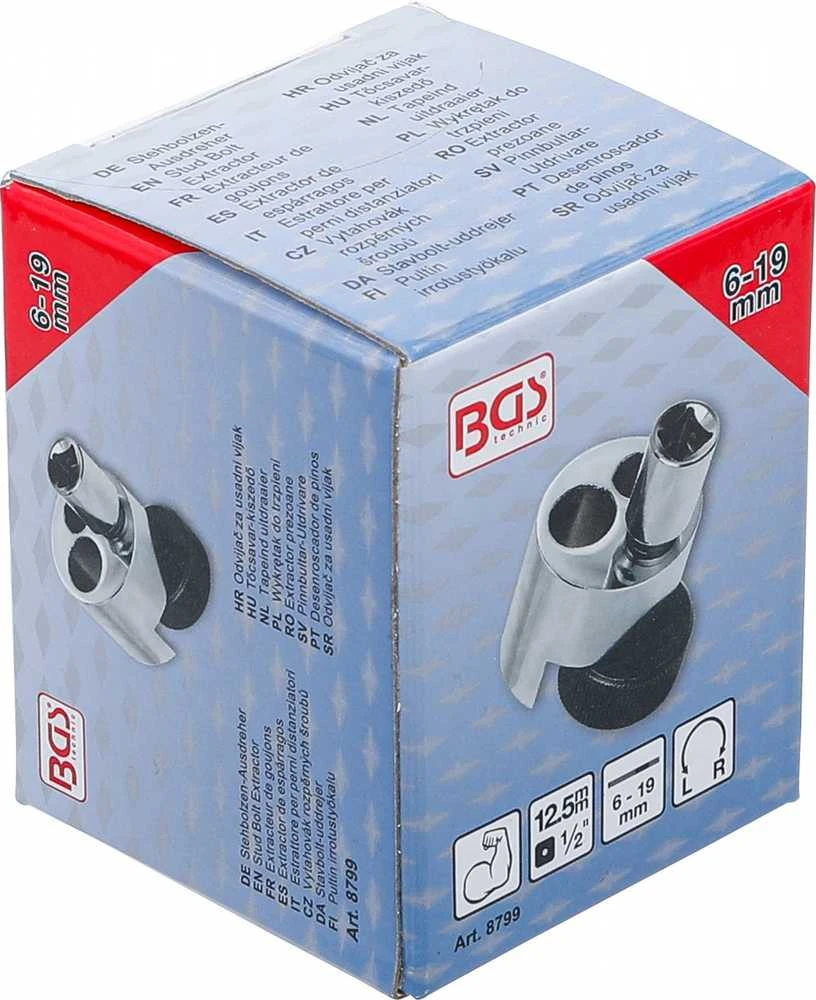 Bgs Technic Galvutė smeigėms išsukti | 6 - 19 mm (8799)