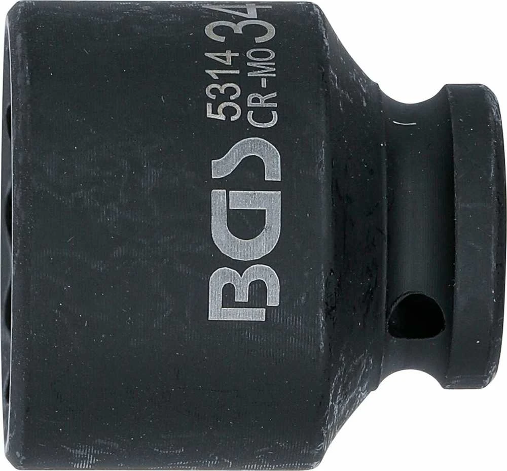 Bgs Technic Galvutė smūginė | 12 kampų | 12,5 mm (1/2") | 34 mm (5314)