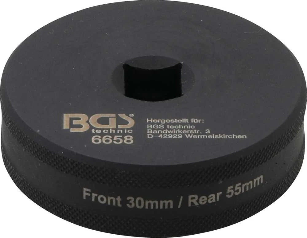 Bgs Technic Galvutė smūginė 6 / 12 kampų | Ducati ratų tvirtinimui | 12,5 mm (1/2") | 30/55 mm (6658)