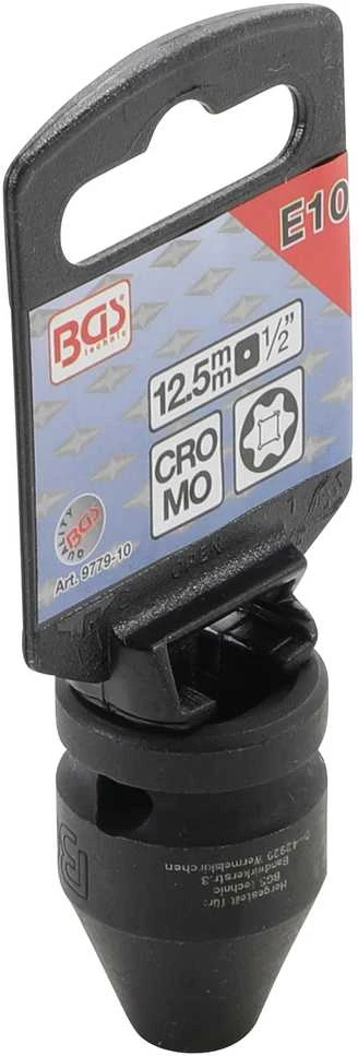 Bgs Technic Galvutė smūginė E-Star | 12,5 mm (1/2") | E10 (9779-10)