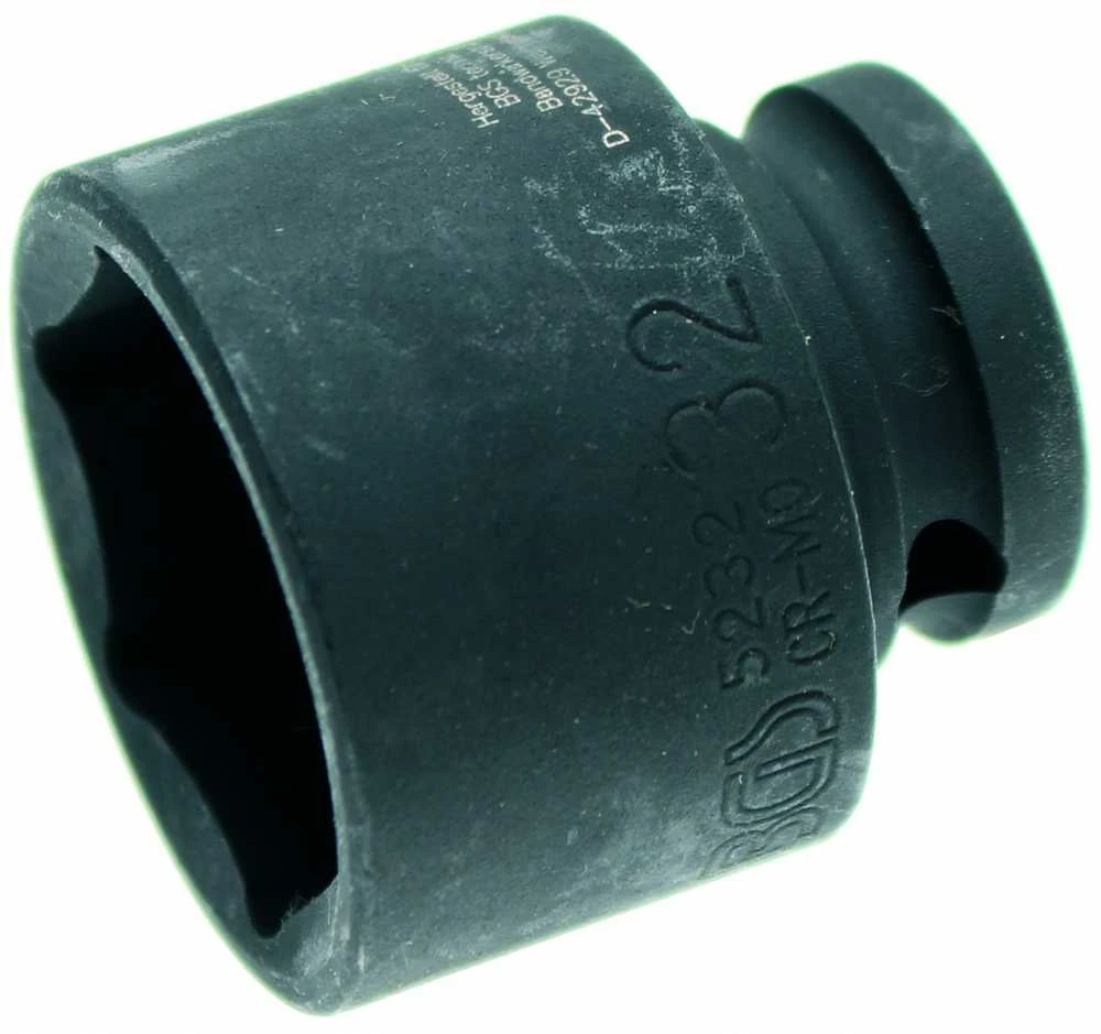 Bgs Technic Galvutė smūginė šešiakampė | 12,5 mm (1/2") | 32 mm (5232)