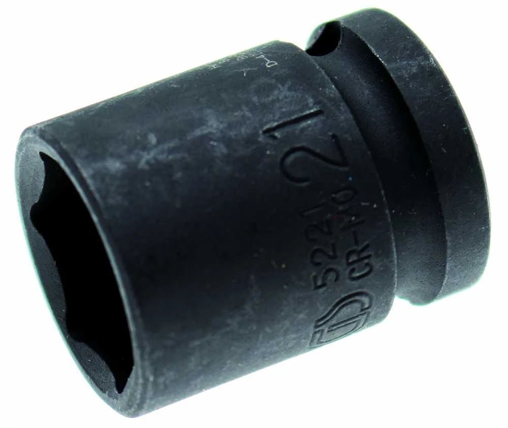 Bgs Technic Galvutė smūginė šešiakampė | 12,5 mm (1/2") | 21 mm (5221)