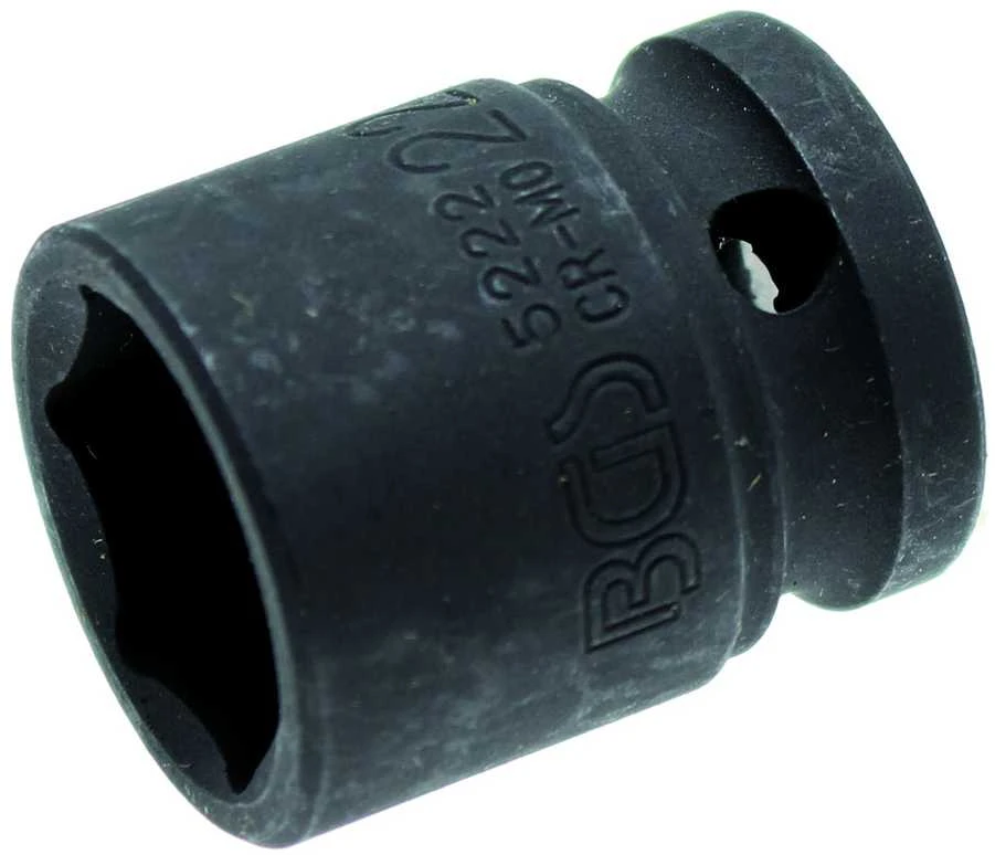Bgs Technic Galvutė smūginė šešiakampė | 12,5 mm (1/2") | 22 mm (5222)