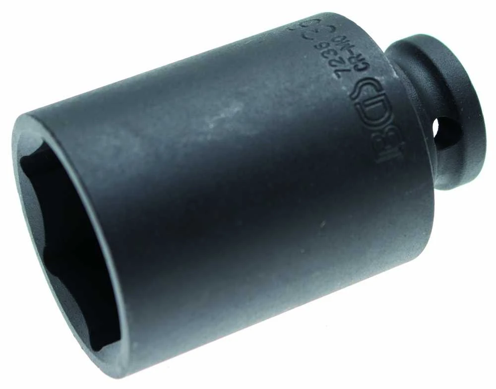 Bgs Technic Galvutė smūginė šešiakampė ilga | 12,5 mm (1/2") | 36 mm (7236)