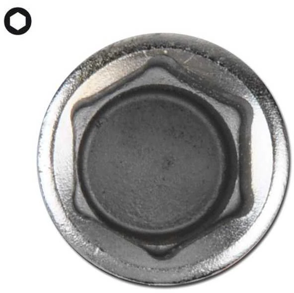 Bgs Technic Galvutė su T rankena, šešiakampė | 12 mm (7812)