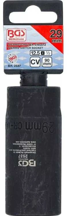 Bgs Technic Galvutė termo movai | 12,5 mm (1/2") | 29 mm (2537)