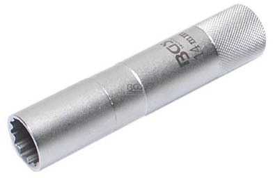 Bgs Technic Galvutė žvakėms su magnetu, 12 kampų, ilga | 10 mm (3/8") | 14 mm (2446)