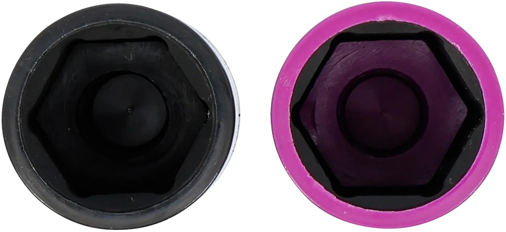 Bgs Technic Galvutės smūginės ilgos plonasienės | su plastikine apsauga | 12,5 mm (1/2") | 20.5 + 21.5 mm | 2 vnt (7329)