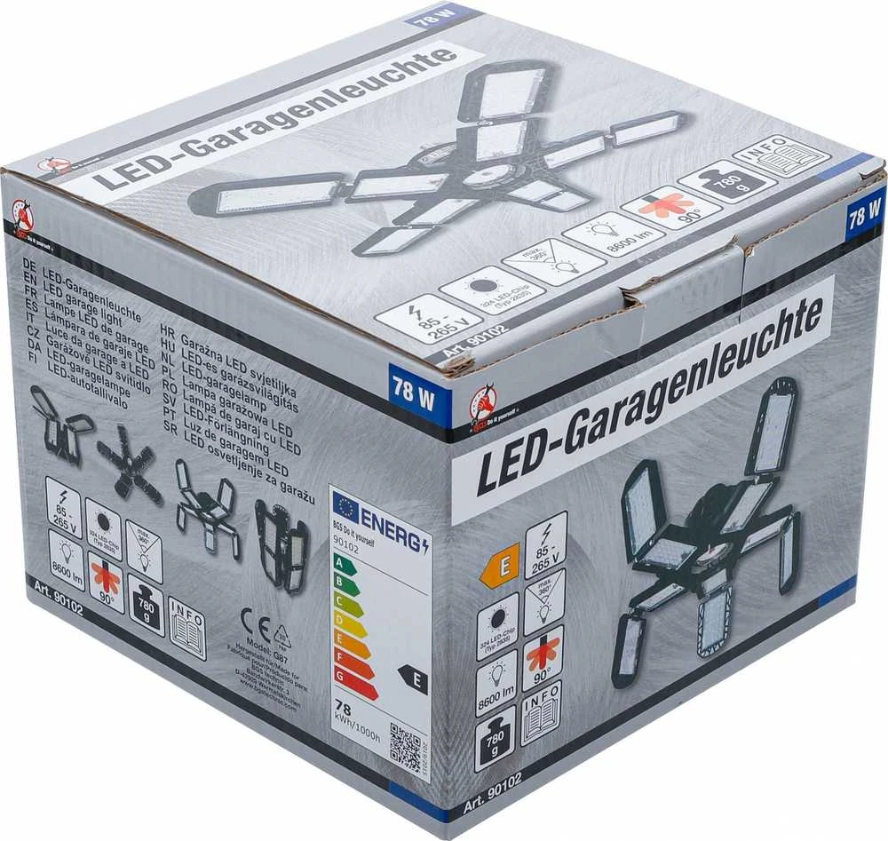 Bgs Technic Garažo šviestuvas | LED | 78 W (90102)