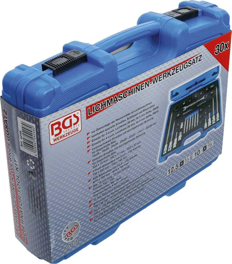 Bgs Technic Generatoriaus įrankių rinkinys | 30 vnt. (4248)
