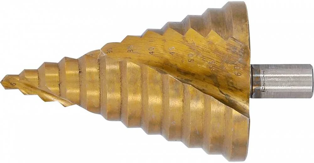 Bgs Technic Grąžtas pakopinis | titano nitridas | Ø 6–60 mm (74429)