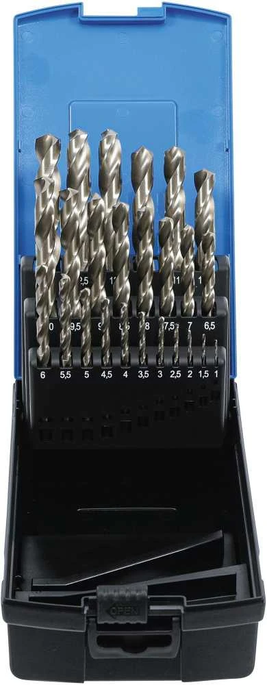 Grąžtas Bgs Technic Grąžtų komplektas HSS | Ø 1 - 13 mm | 26 vnt (110)