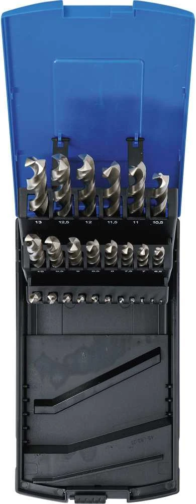 Grąžtas Bgs Technic Grąžtų komplektas HSS | Ø 1 - 13 mm | 26 vnt (110)
