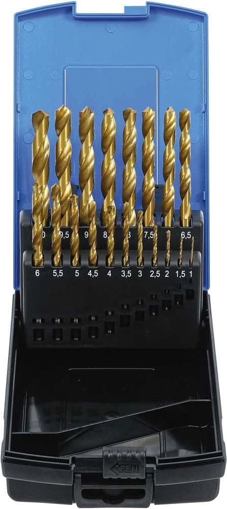 Grąžtas Bgs Technic Grąžtų metalui rinkinys | HSS | titano nitridas | 1 - 10 mm | 19 vnt. (2013)