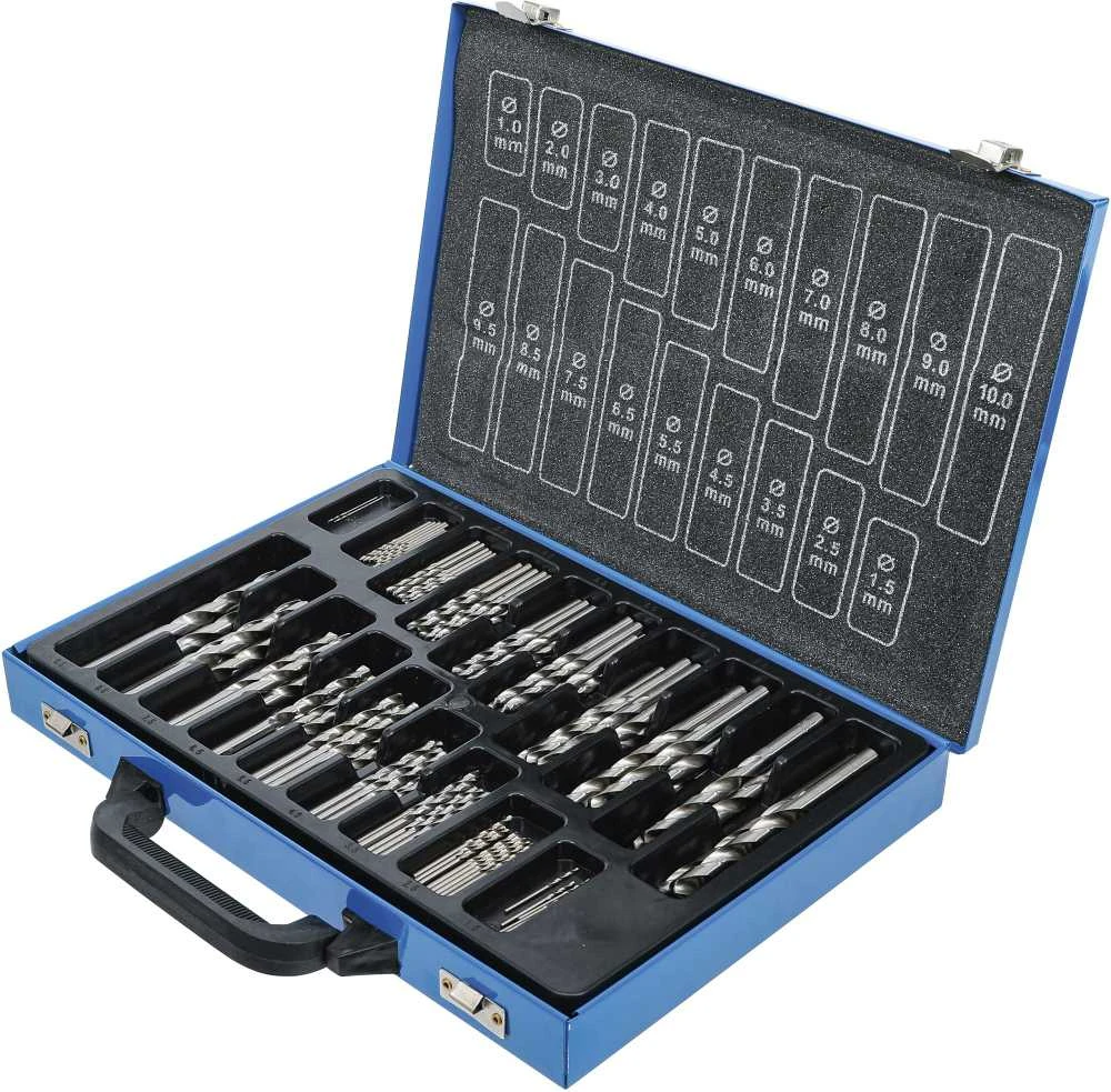 Grąžtas Bgs Technic Grąžtų metalui rinkinys | HSS | Ø 1 - 10 mm | 170 vnt. (1995)