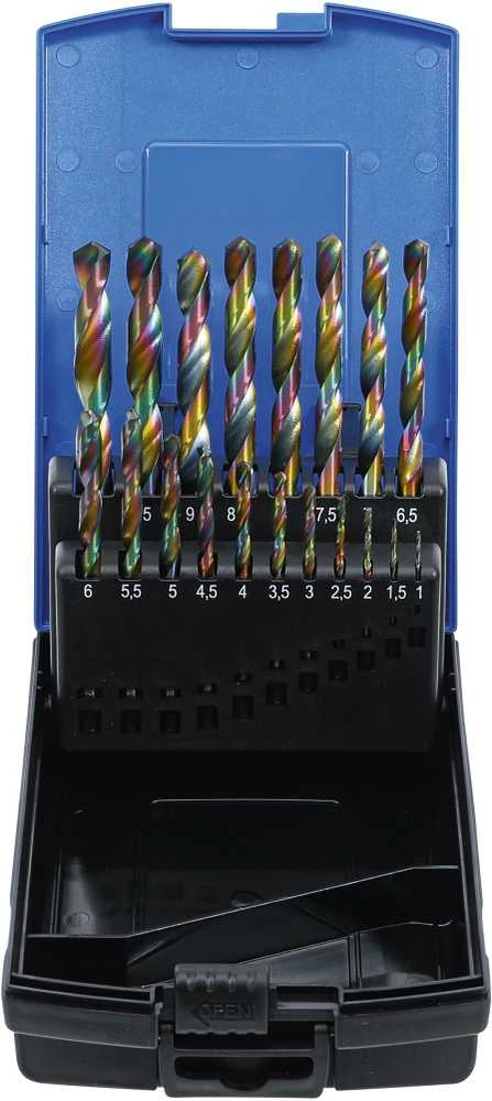 Grąžtas Bgs Technic Grąžtų rinkinys | Cobalt-HSS | 1 - 10 mm | 19 vnt. (2014)