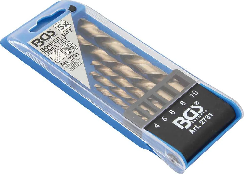 Grąžtas Bgs Technic Grąžtų rinkinys | kairiniai | 5 vnt. (2731)