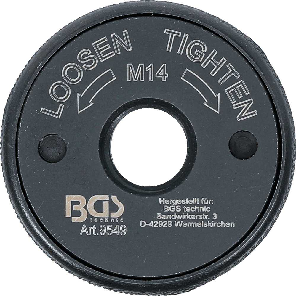 Bgs Technic Greito fiksavimo veržlė | kampiniam šlifuokliui | M14 (9549)