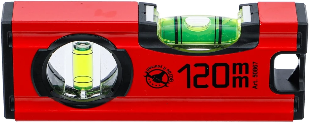 Bgs Technic Gulsčiukas aliumininis | 120 mm (50867)