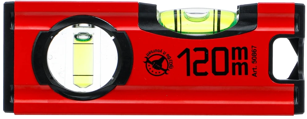 Bgs Technic Gulsčiukas aliumininis | 120 mm (50867)